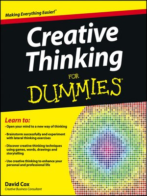 cover image of Creative Thinking For Dummies